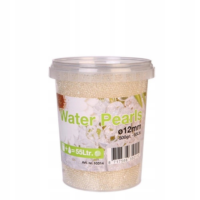 

Kulki hydrożelowe przezroczyste 500g Ø10-12mm