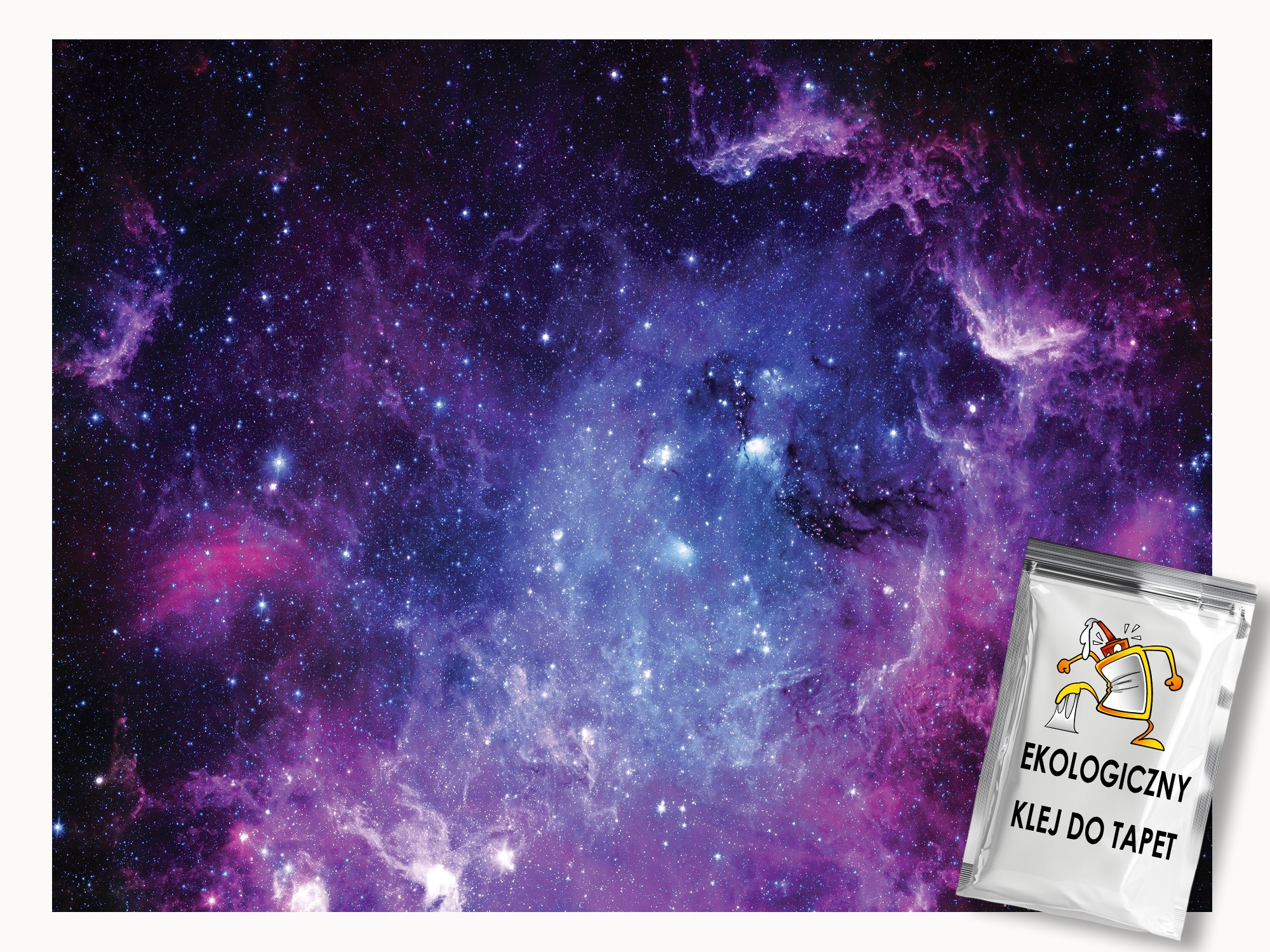 Fototapeta Flizelina Galaxie Vesmír Hvězdy Nebe Mlha 200x140 lepidlo