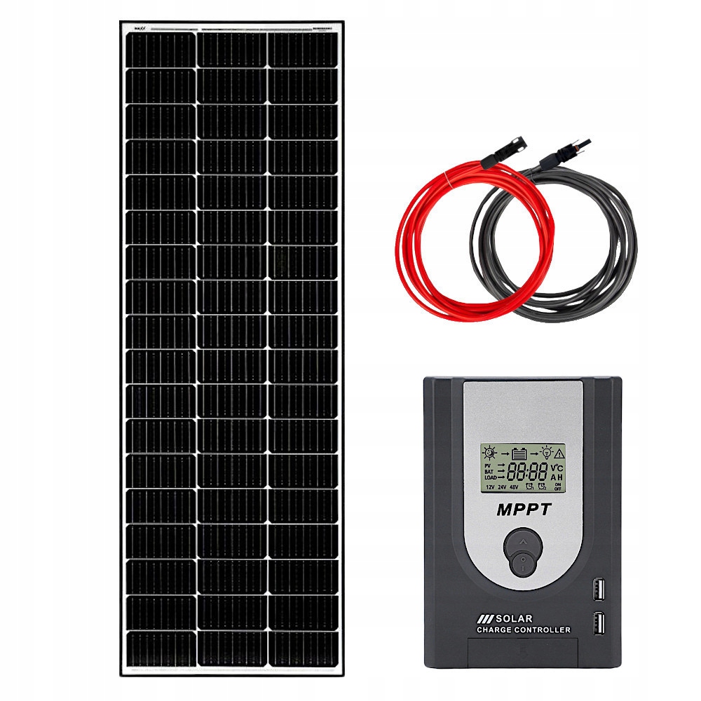 Solární Monokrystalický Obytný Vůz 165 W Regulátor Mppt