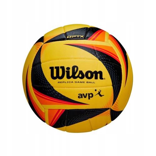 Piłka do siatkówki plażowej Wilson Avp Optx Game Ball Replica WTH01020XB