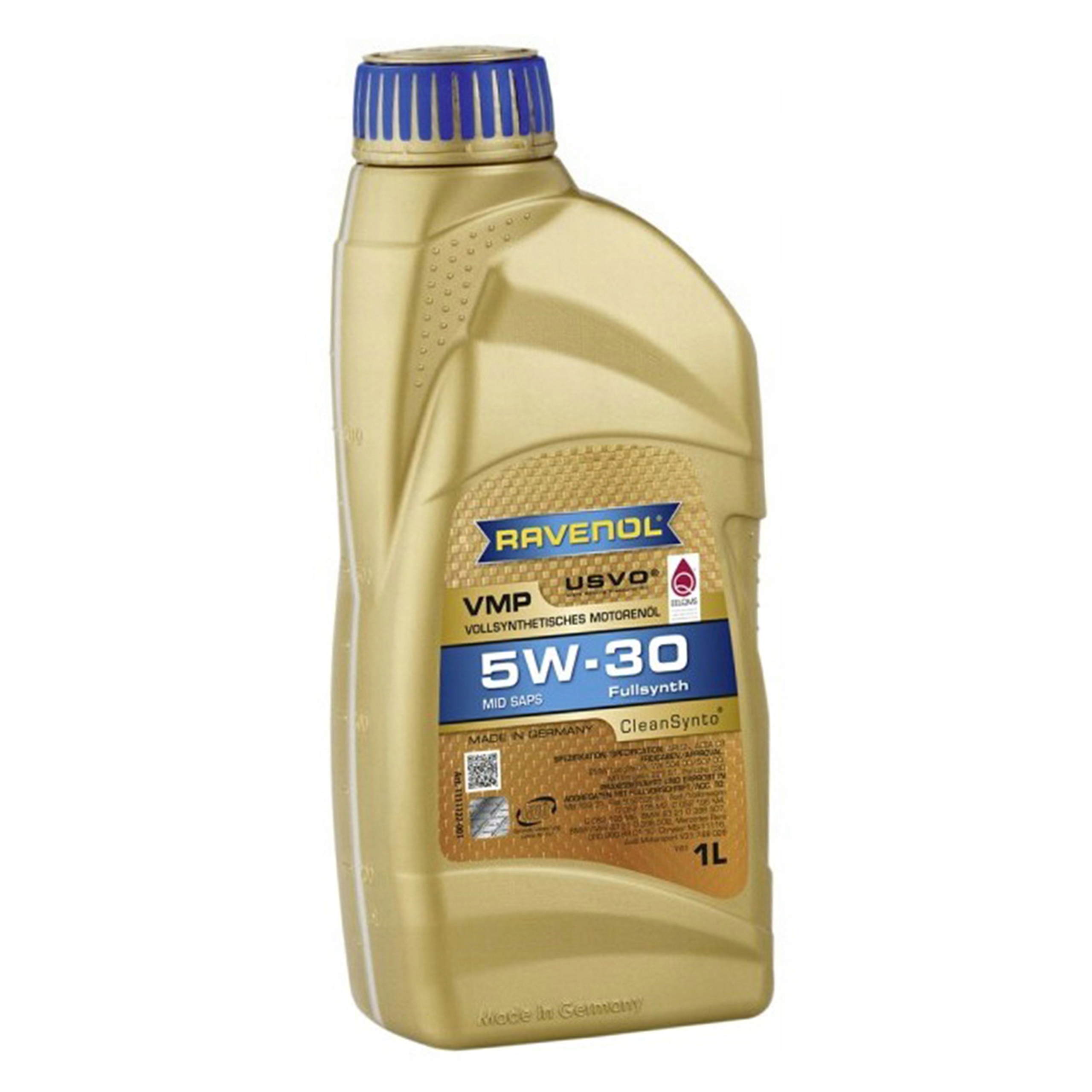 Ravenol Vmp 5W30 Cleansynto Acea C3 Api Sn 1L