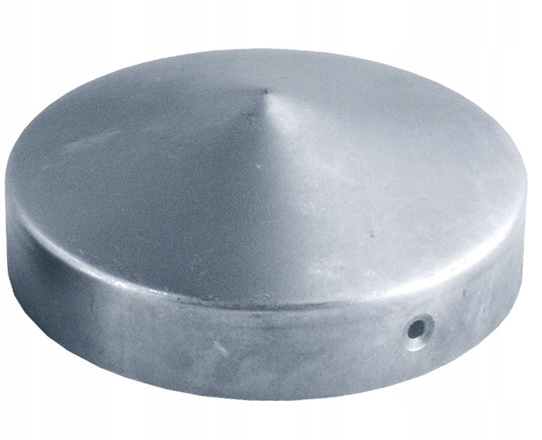 

słupek furtka daszek okrągły 77 mm(2 1/2)'' ocynk