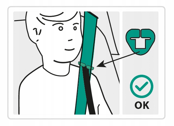 Fotelik samochodowy siedzisko z pasem plastikowa R129 Auta Cars + odblask Rozmiar inny