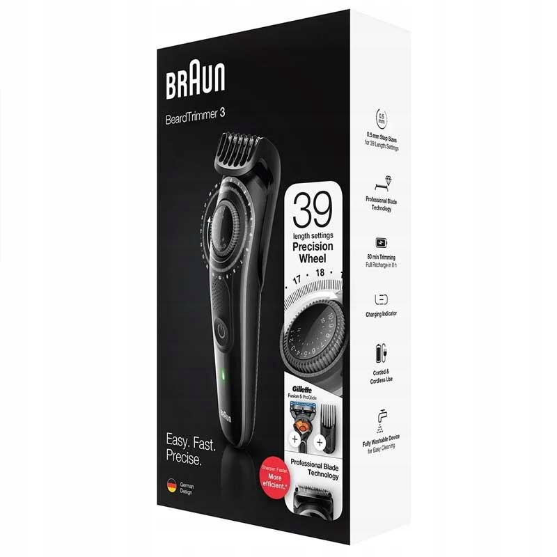 Zastřihovač vousů Braun BT3242 BeardTrimmer 3