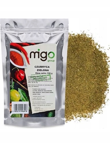 6 x MIGOgroup, Czubryca Zelená, aromatická 500 g MIGogroup