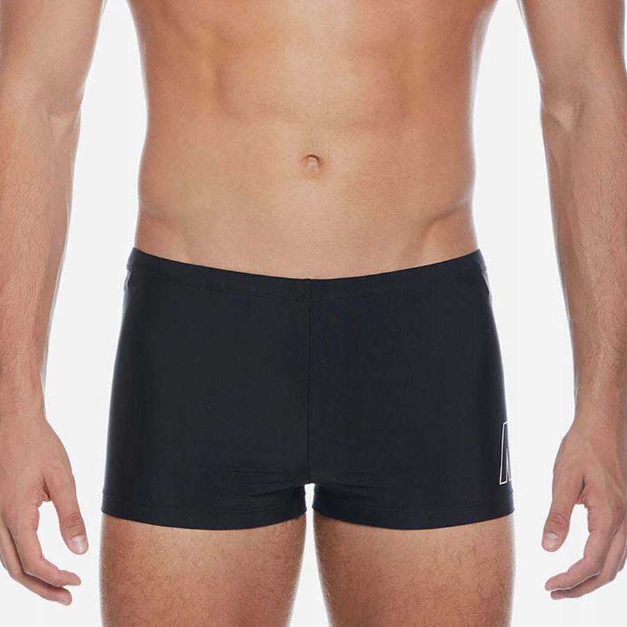 M Kąpielówki Nike Logo NESSD646 001 M czarny