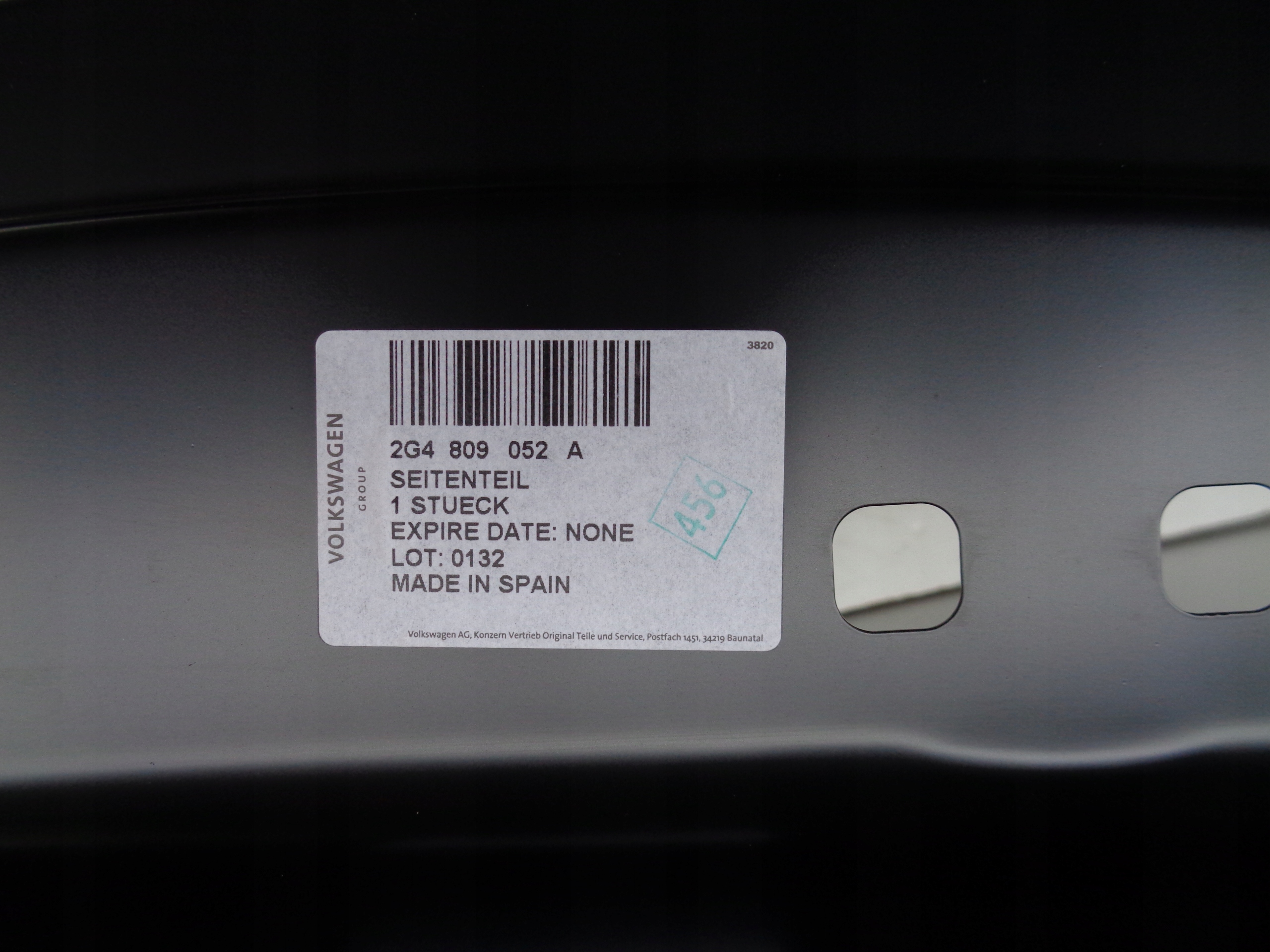 fender right rear VW POLO 2G 2G0 17- NR 50008