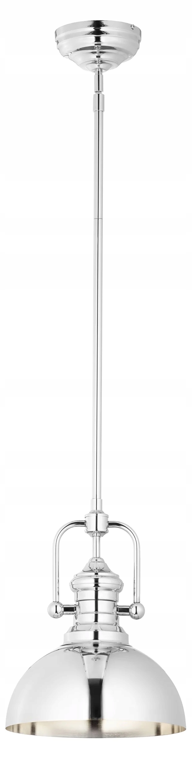 Jupiter Závesná lampa Platino Chrom E27 15W Moderná priemyselná