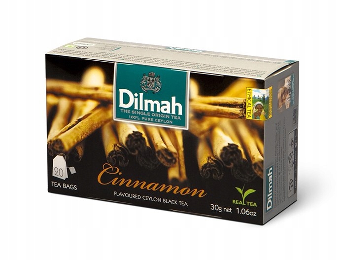 Levně Dilmah Cinnamon Ex20 čaj s přívěskem