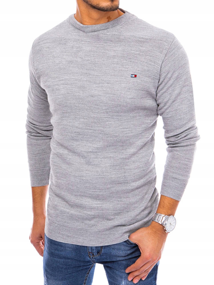

Sweter Męski Klasyczny Gładki roz. XXL
