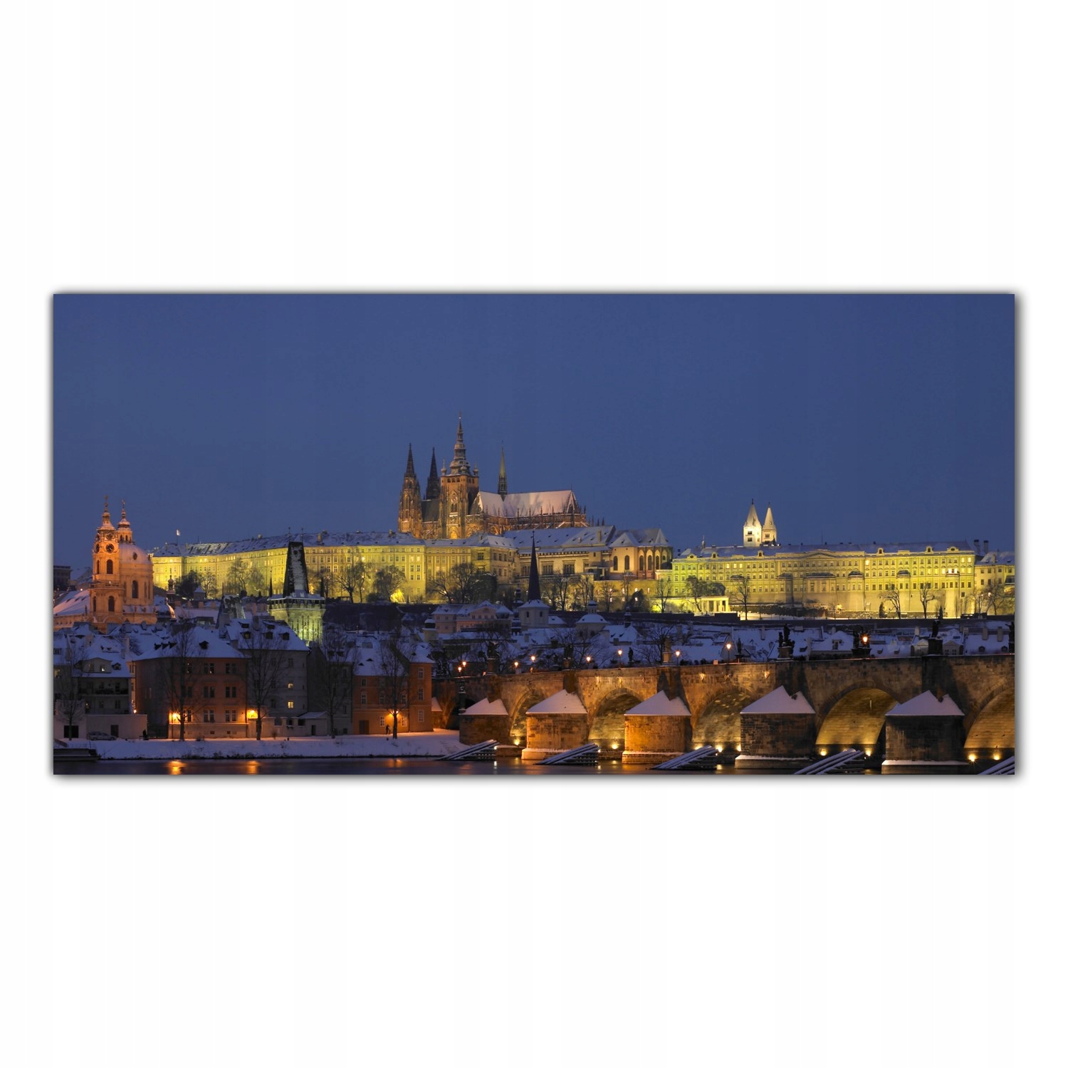 

Obraz na szkle Foto Praga Zamek Krajobraz 120x60