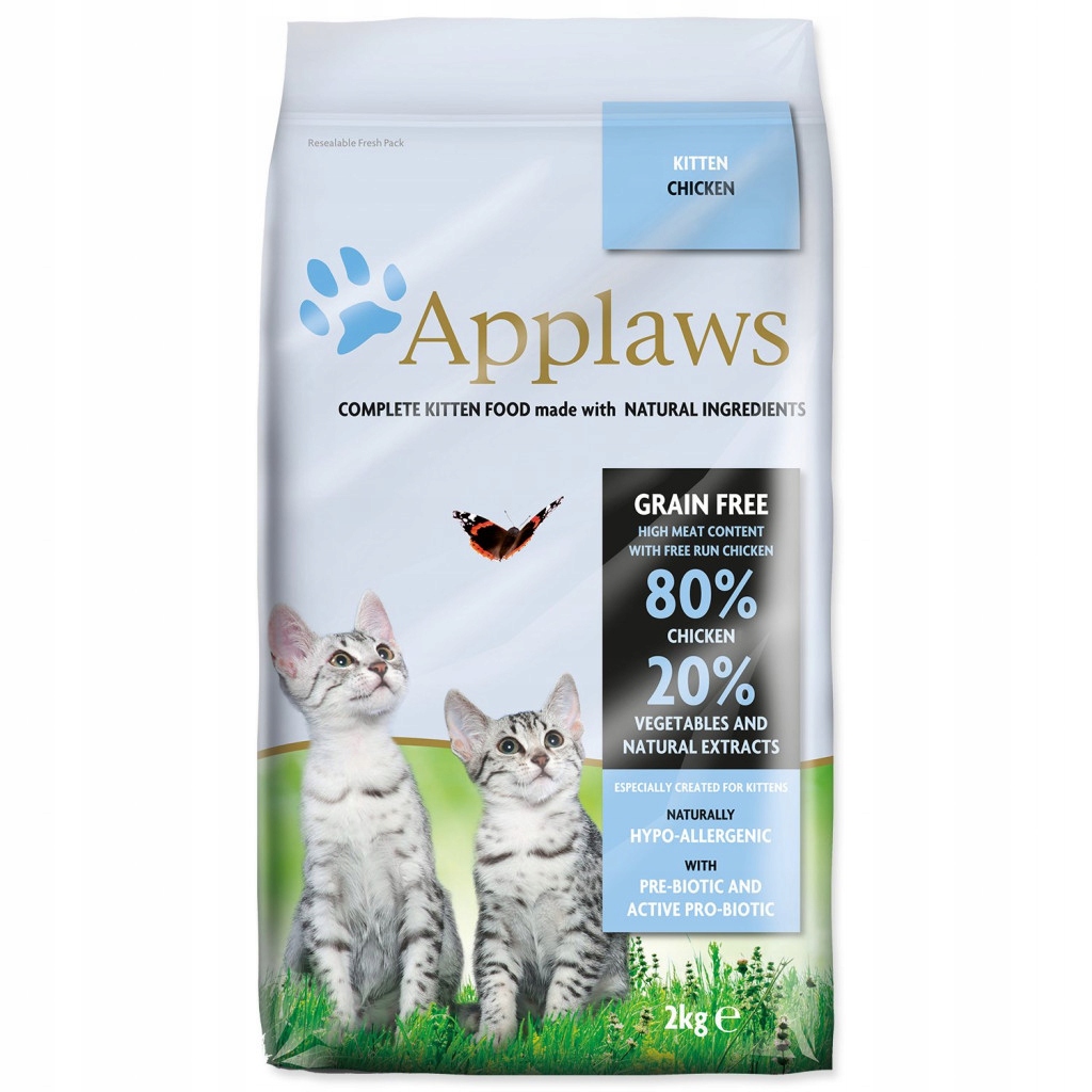Levně Krmivo Applaws Dry Cat Kitten 2kg