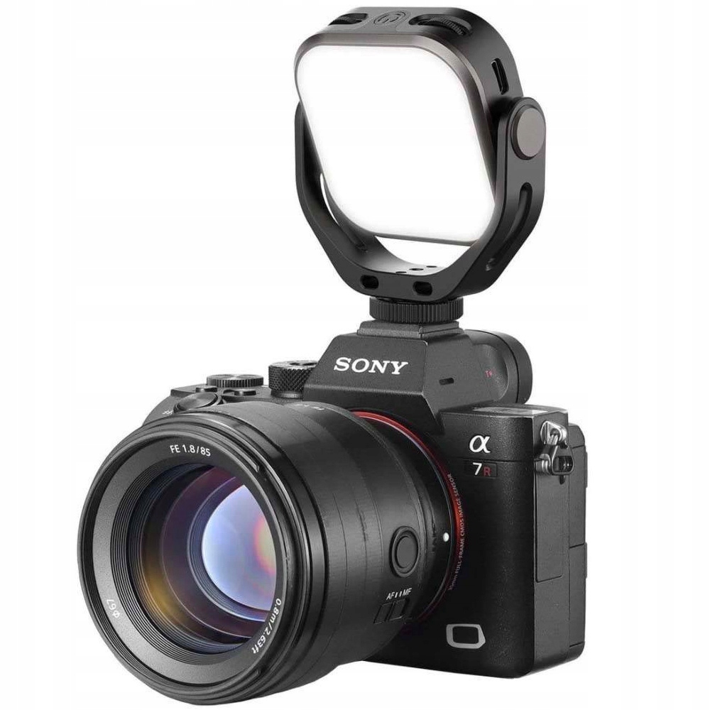 Lampa diodowa LED Ulanzi VL66 Mini obrotowa 360 Temperatura barwowa 4850 K