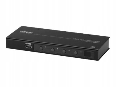 Aten VS481C Przełącznik Hdmi True 4K z 4 portami do multimediów