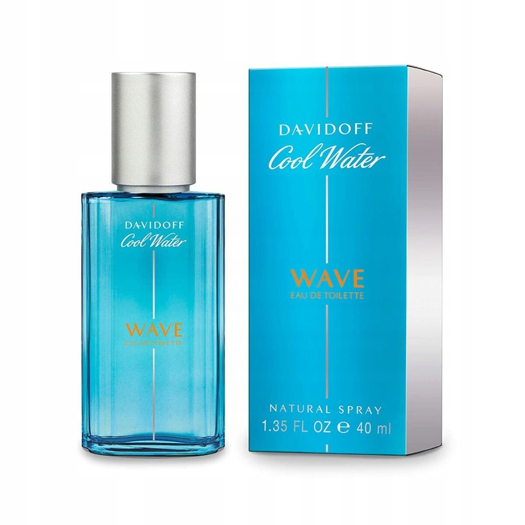 Davidoff Cool Water Wave Edt Pánský Parfém 40 ml
