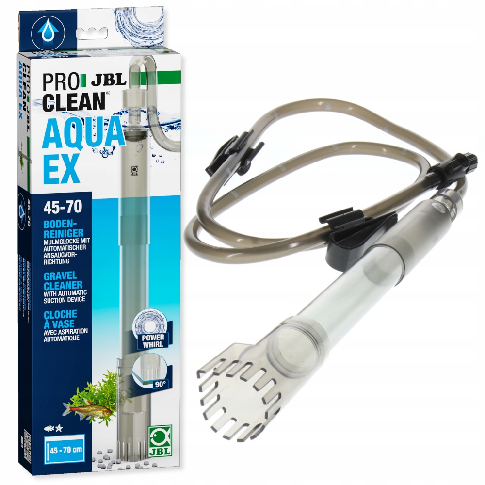 Jbl AquaEx Set 40-75 Proclean Aqua Odmulčovač Pro Akvárium 45-75 cm Vysoký