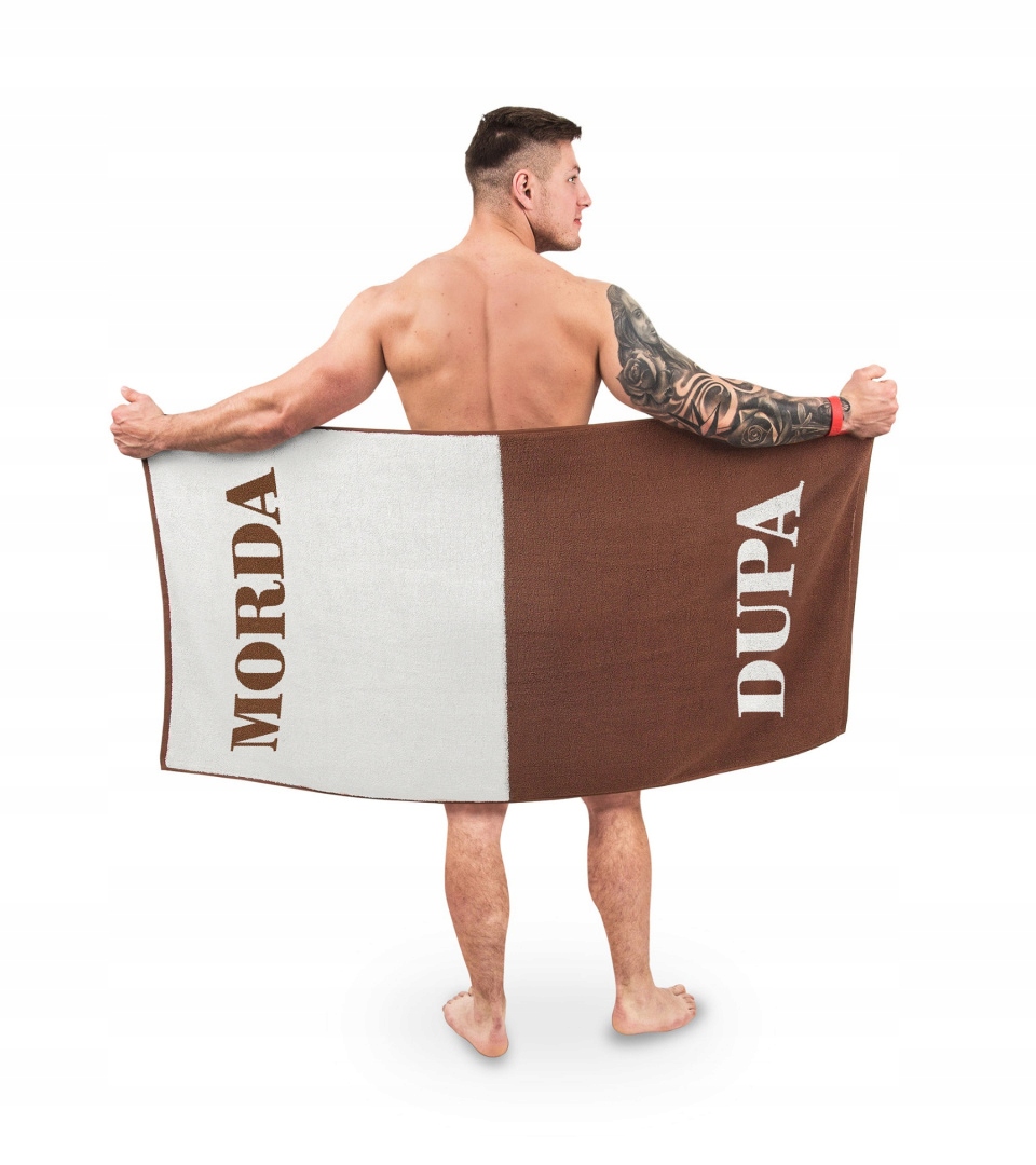 Ručník Morda dárek vtipný k narozeninám pro muže manžela bratra