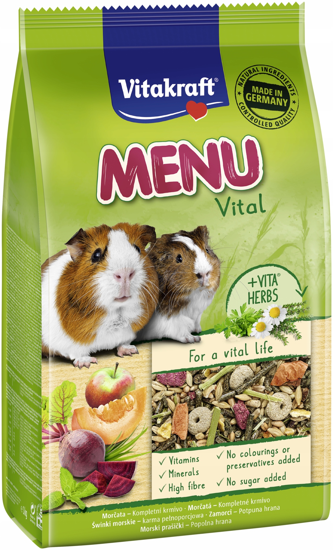 Vitakraft Menu Vital krmivo pro morčata 1 kg