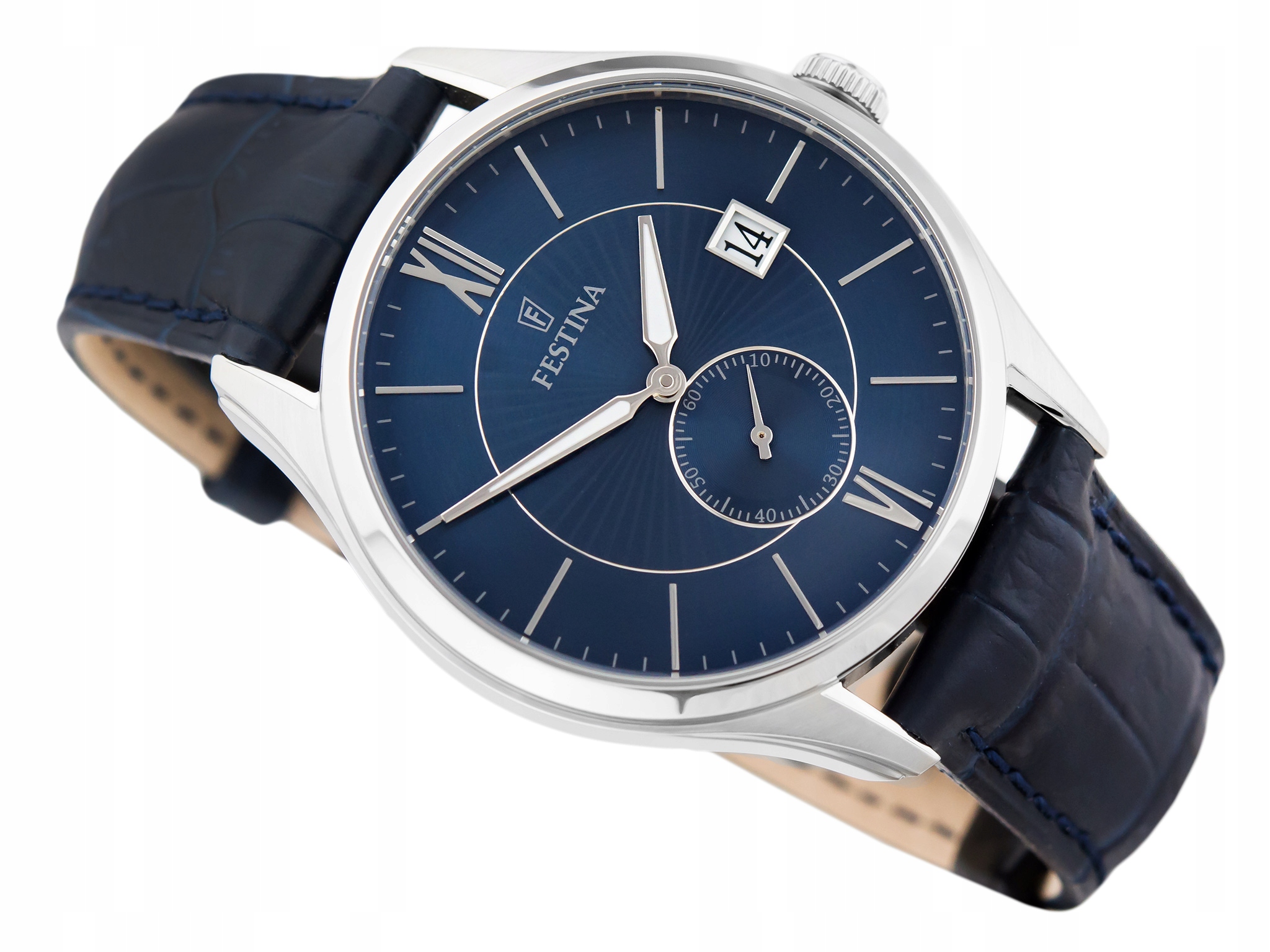 Pánské Hodinky Festina F16872/3 S Modrým Řemínkem