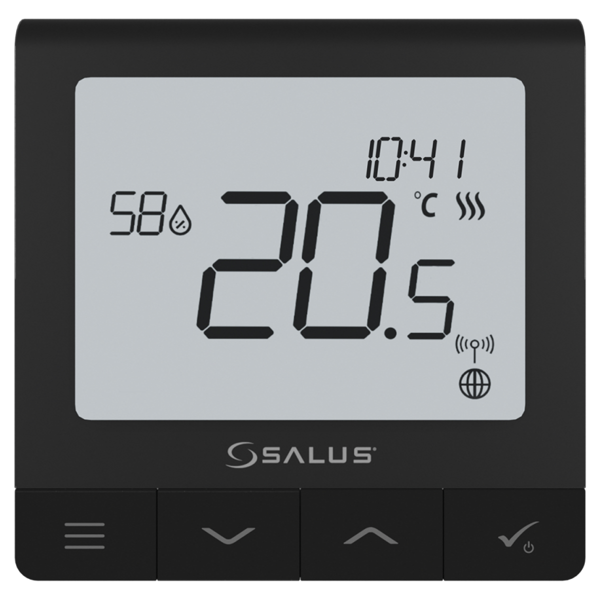 Regulátor Regulátoru SQ610BRF Bezdrátový Černý SQ610RF Certifikát Slim