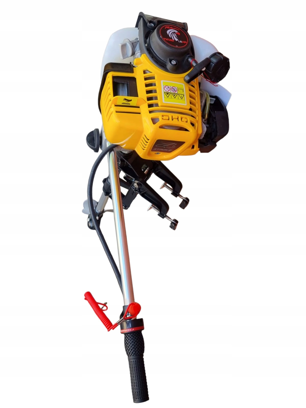 Falcon GX35 silnik zaburtowy spalinowy 4-suw 1,5KM żółty tk140