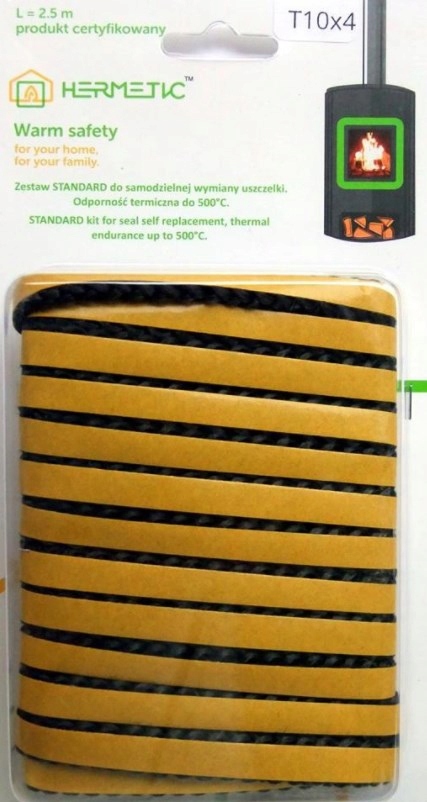 ZESTAW NAPRAWCZY KOMINKÓW TAŚMA SZKLANA 10x4 mm