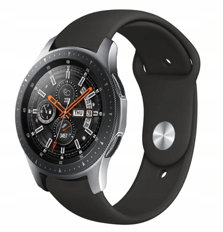 

Pasek do zegarka opaska smartwach 20mm czarny