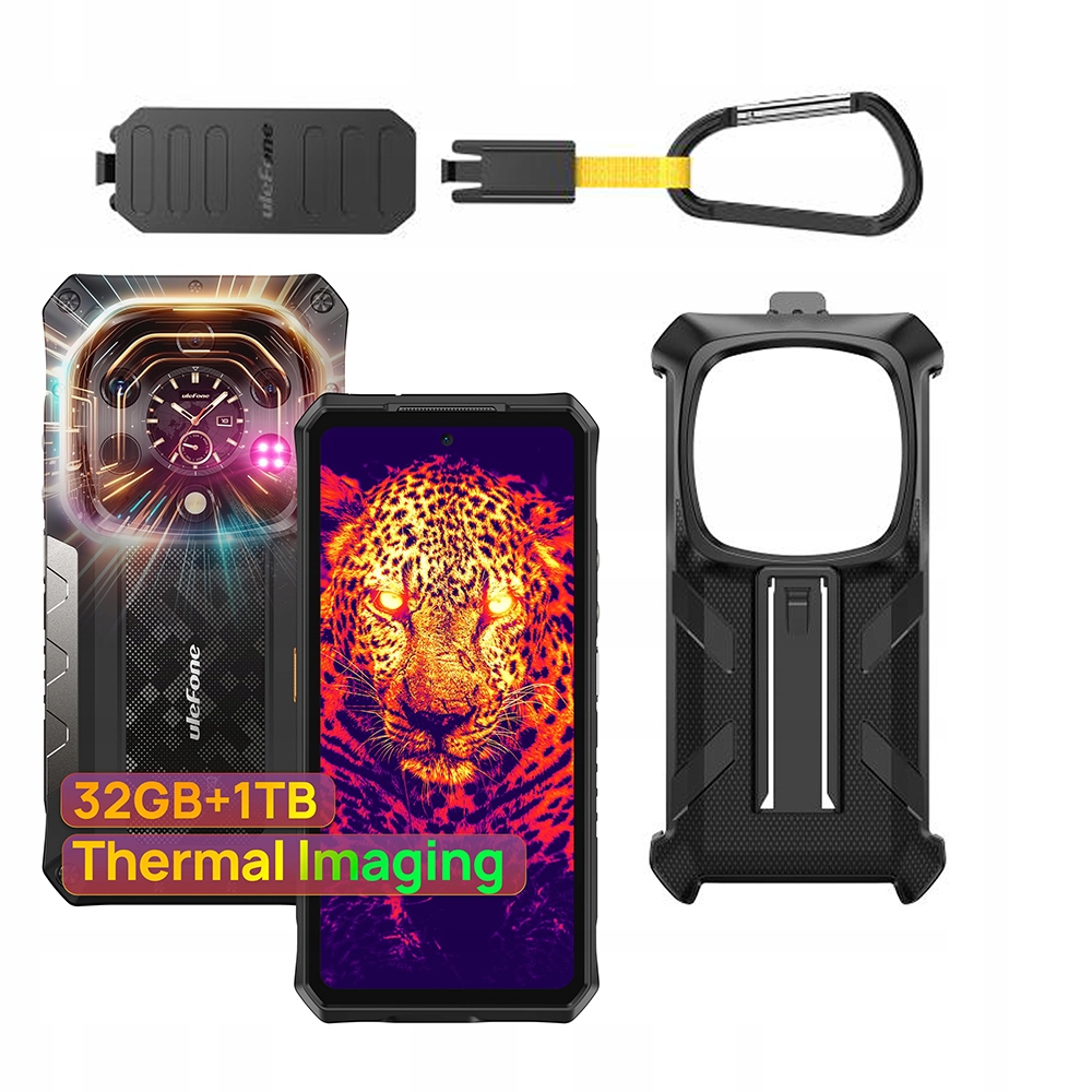 Smartfon Ulefone Armor 28 Ultra Thermal 32 GB / 1 TB 5G czarny