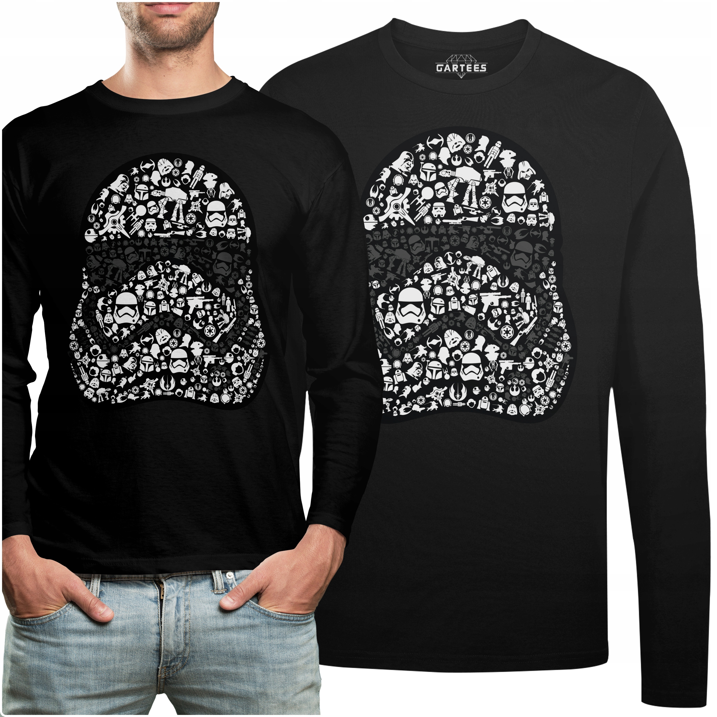 

Koszulka Long Prezent Star Wars Rysunek Anime