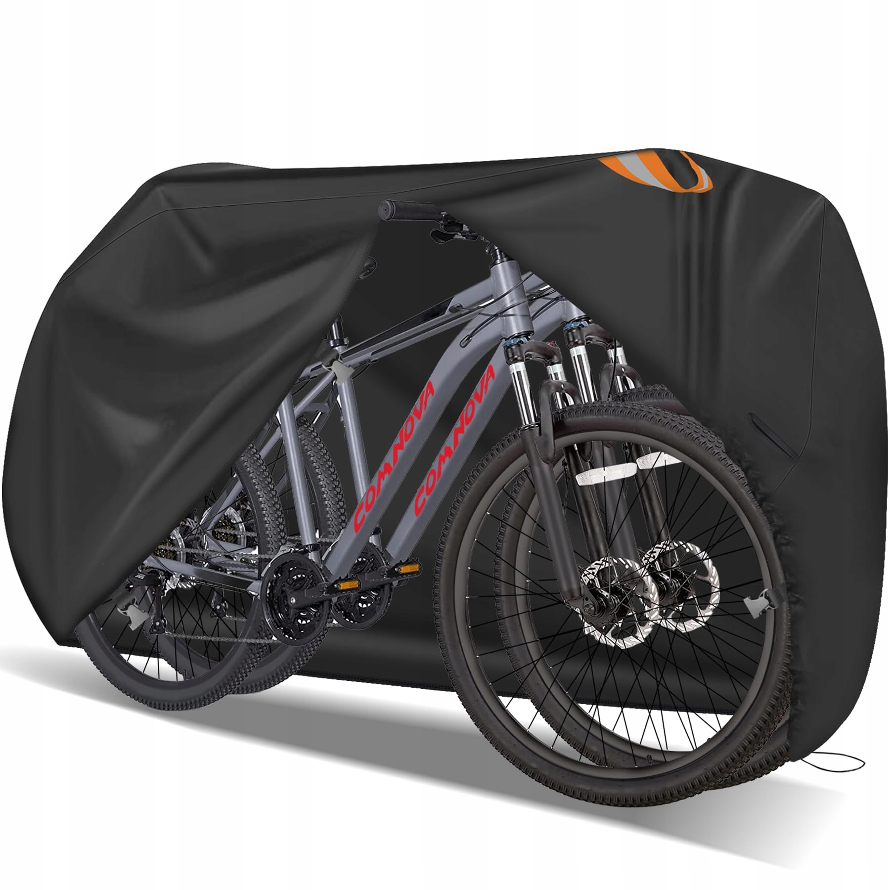 Zettum Pokrowiec na 2 rowery wodoodporny na hak bagażnik