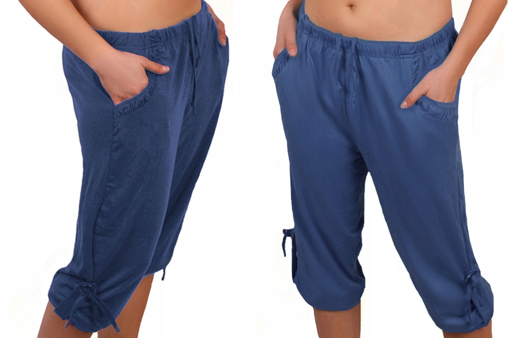 

Spodnie dam. Rybaczki spodenki 028 duże 5XL jeans