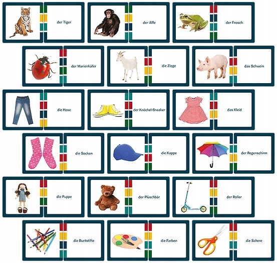 Gra dla 6 Latka NIEMIECKA Edukacyjna JĘZYKOWA Płeć chłopcy dziewczynki