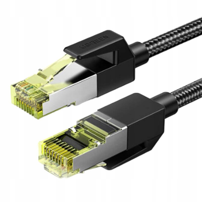 UGREEN NW150 Ethernet RJ45 Cat.7 F/FTP 5m Czarny