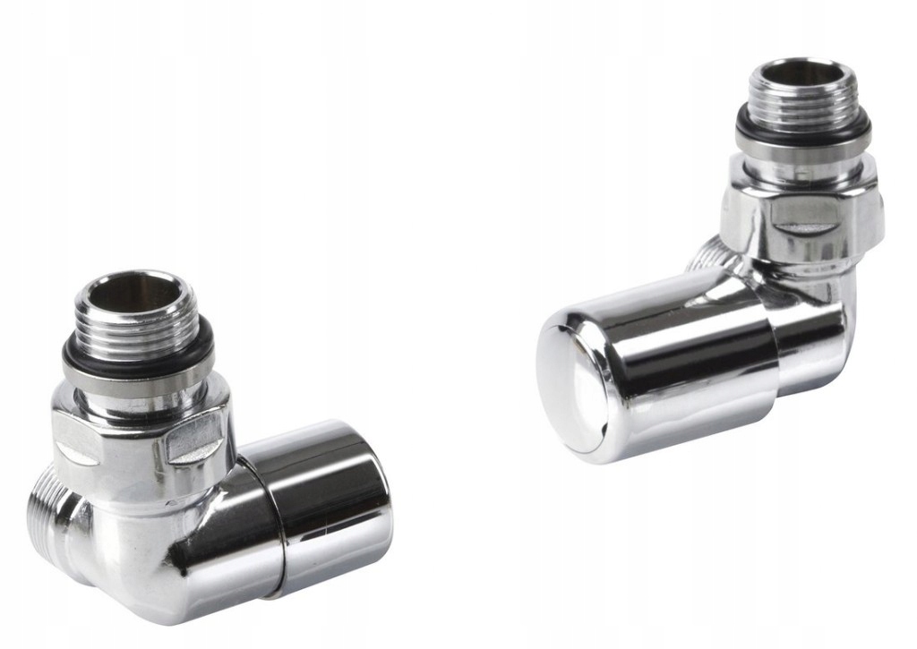 Sada pripojovacích ventilov First Corner, pravá verzia, chróm (CP920S)
