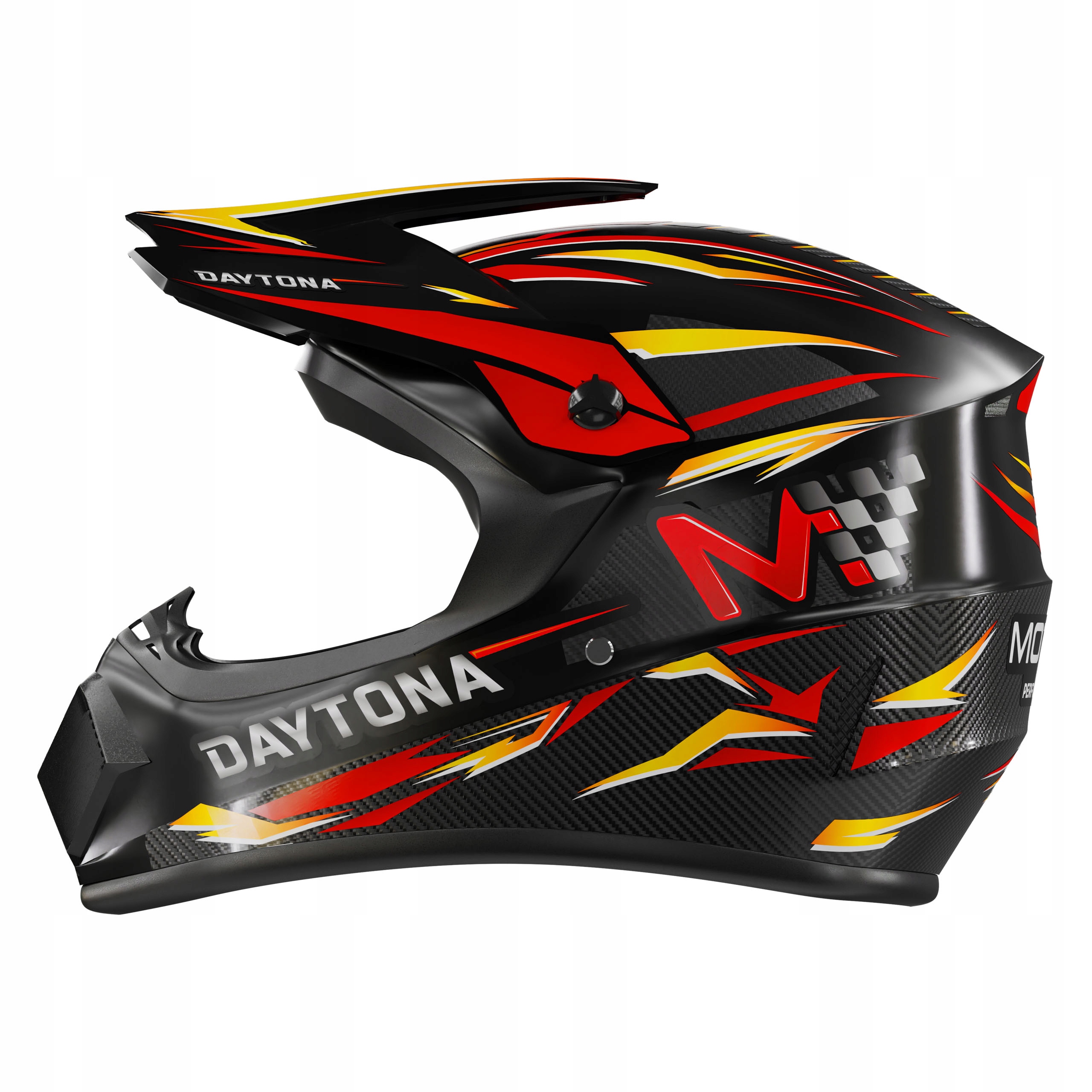 Cyklistická přilba full face na koloběžku, bezpečná přilba na kolo Motus Daytona
