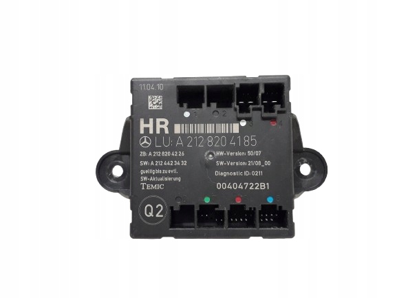 MERCEDES C W204 07- W212 09- MODUŁ DRZWI PRAWY TYLNY TYŁ A2047302235