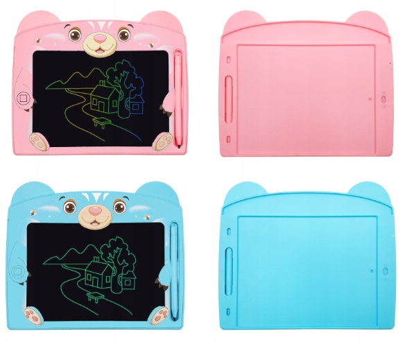 TABLET GRAFICZNY MIŚ TABLICA DO RYSOWANIA ZNIKOPIS DO MALOWANIA ZMYWALNA Materiał plastik