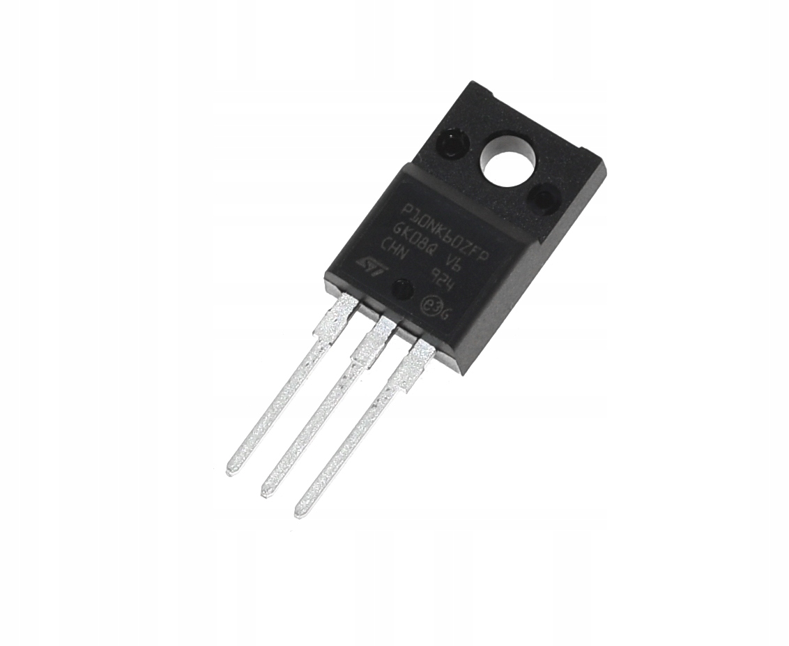 Tranzystor STP10NK60ZFP P10NK60ZFP TO220 10A 600V