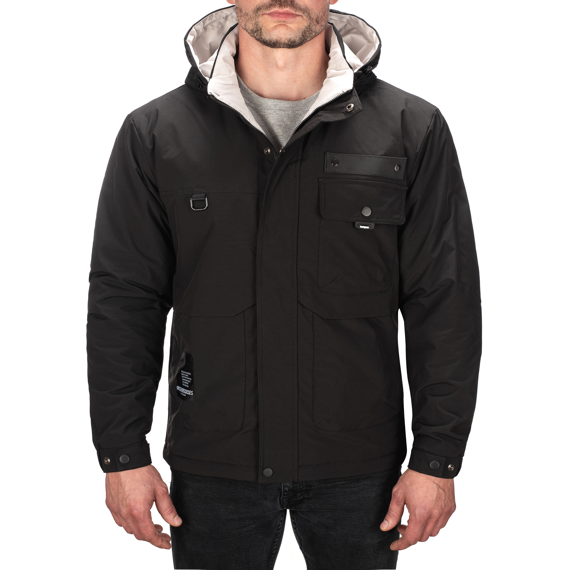 M9800-392 vel L/52 Pánská Přechodová Zateplená Nepromokavá Bunda