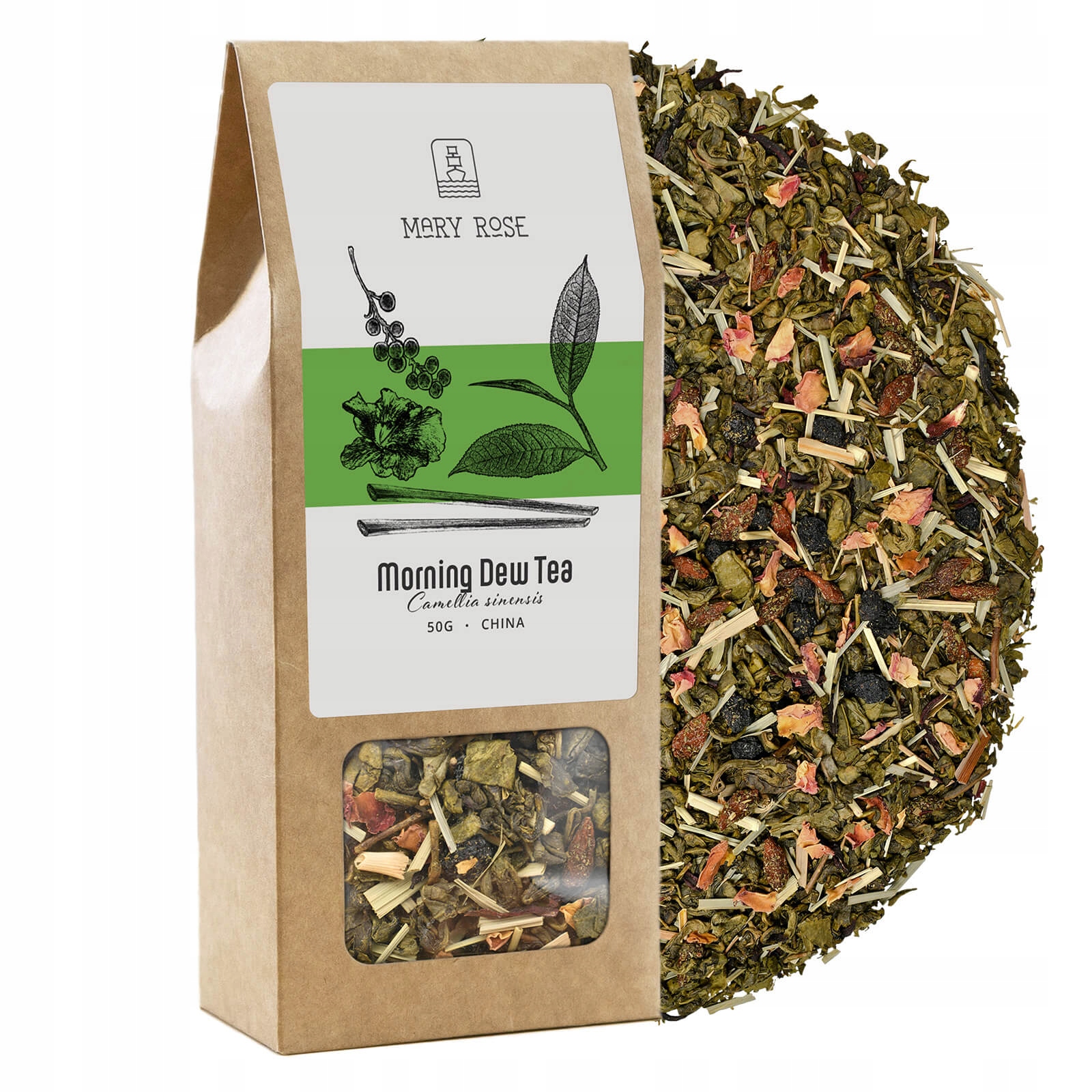 Mary Rose Čaj Morning Dew 50 g