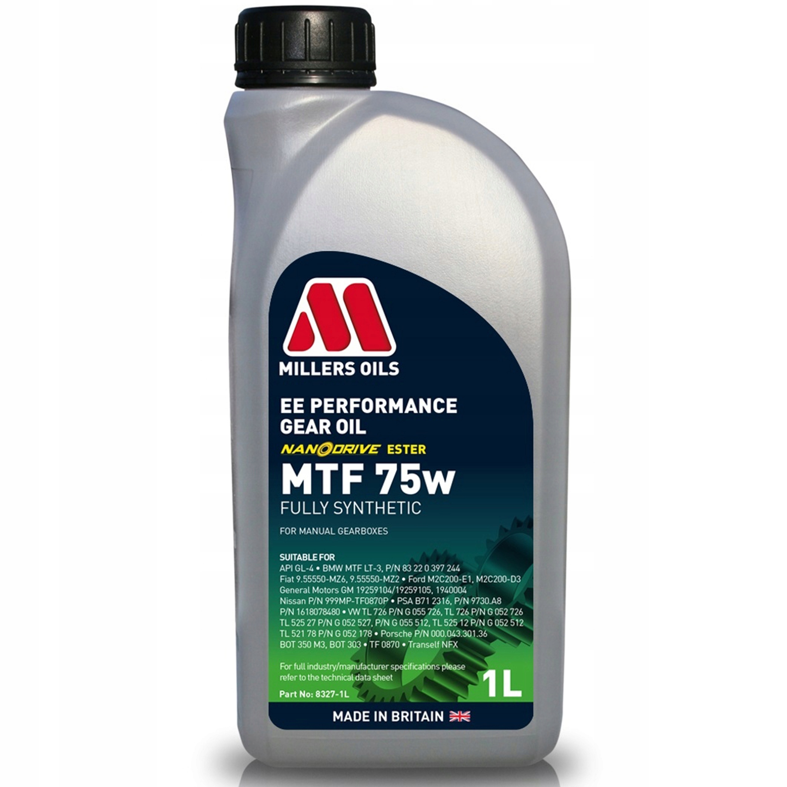 Millers Olej Przekładniowy 8327 Ee Performance Mtf 75W 1L