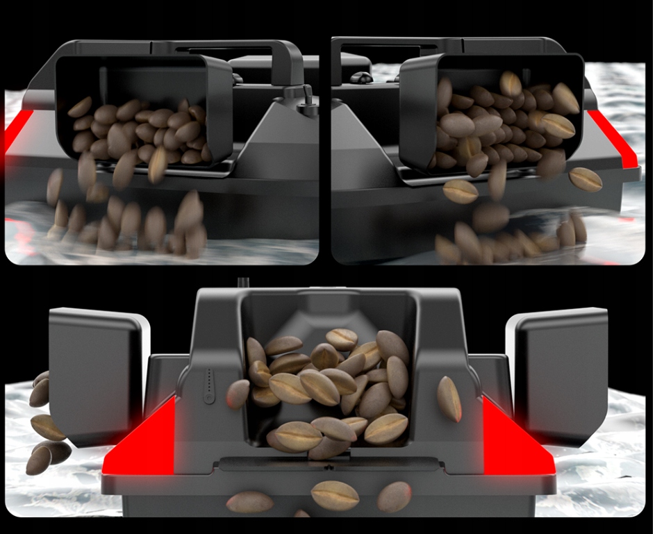 ŁÓDKA ZANĘTOWA WĘDKARSKA FLYTEC 3 GPS AUTO POWRÓT 2X AKUMULATOR 12000MAH Oświetlenie przód/tył