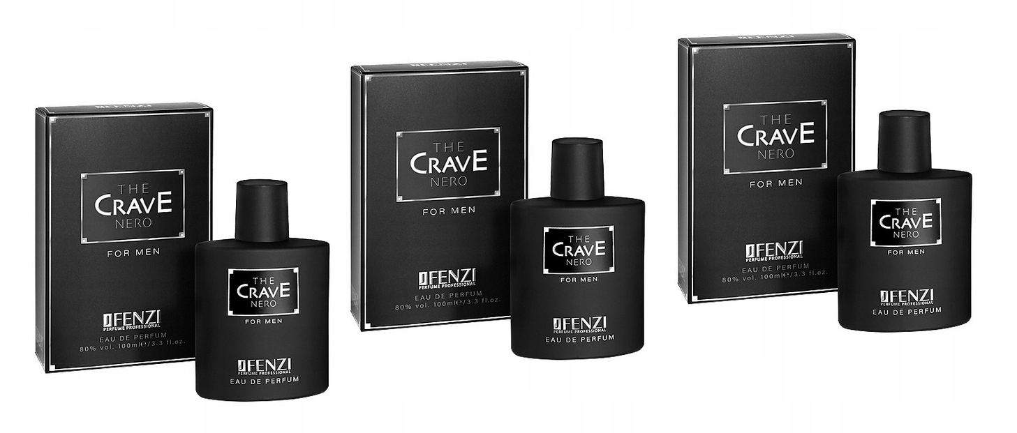 Jfenzi The Crave Nero 3x100ml Edp