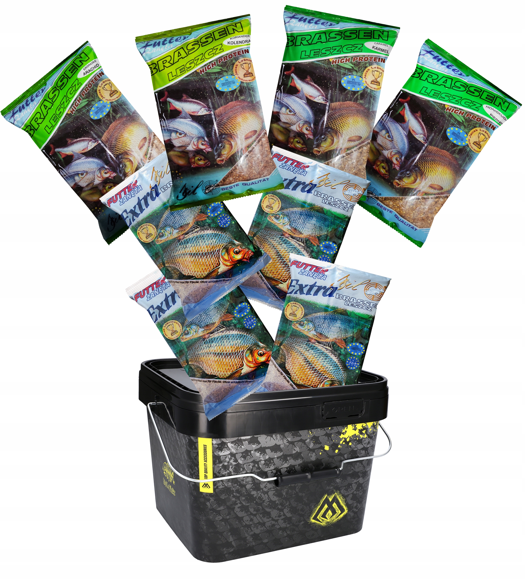 Zestaw Zanęt Stil Hpb Leszcz MIX W Wiadrze Mikado