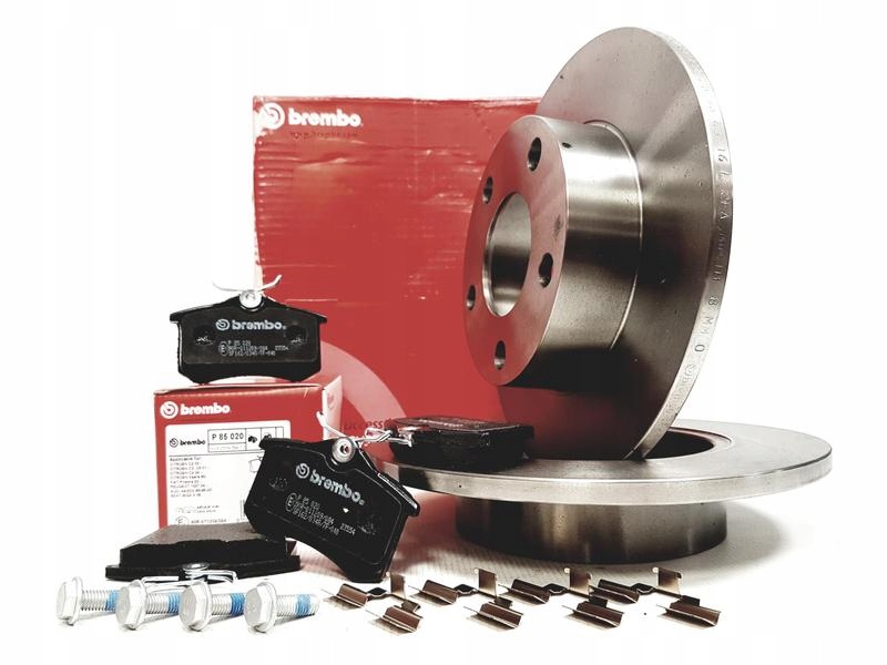 Brembo диски + колодки задні AUDI A4 B5 245mm