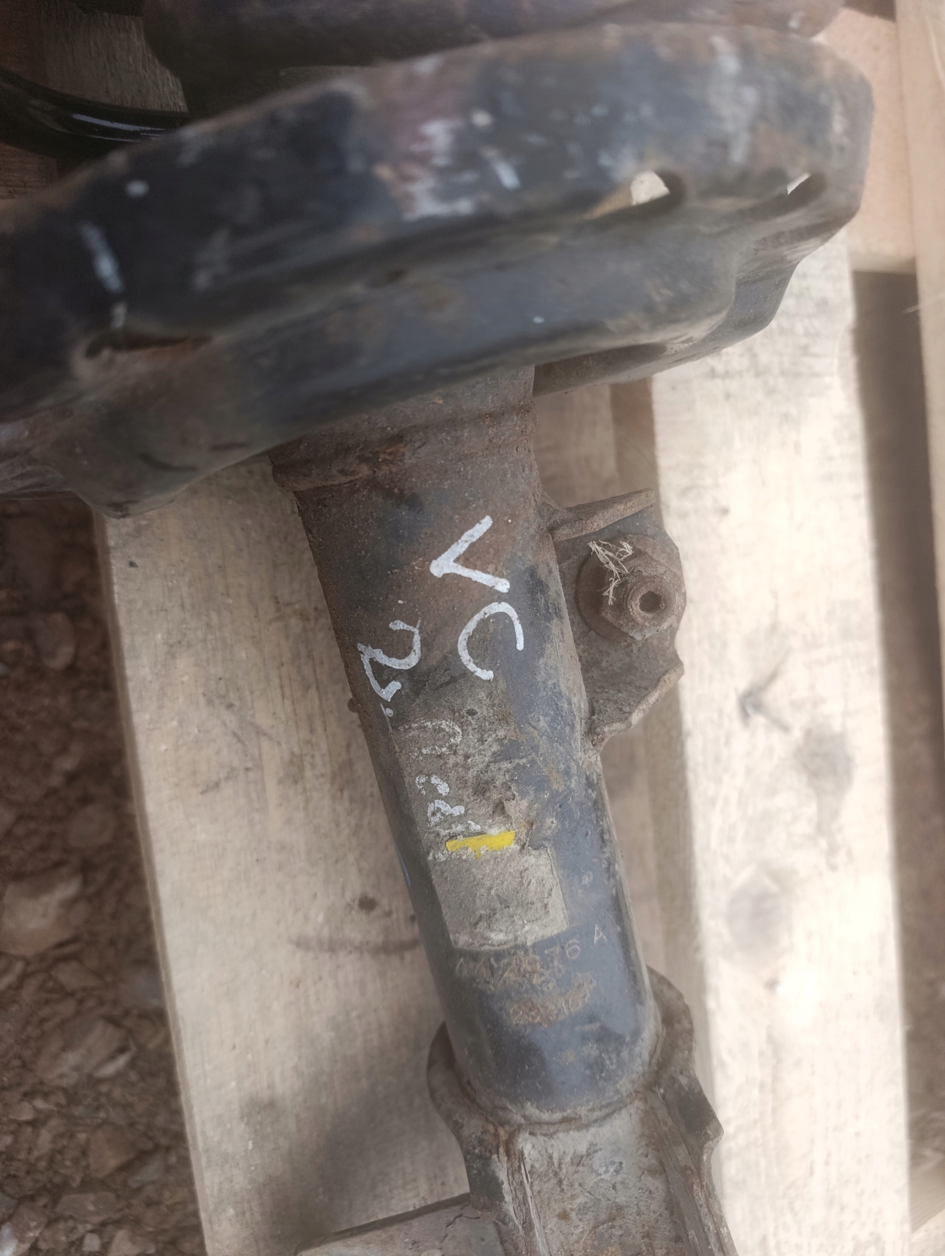 MACPHERSON shock absorber left front front OPEL VECTRA C 2.0