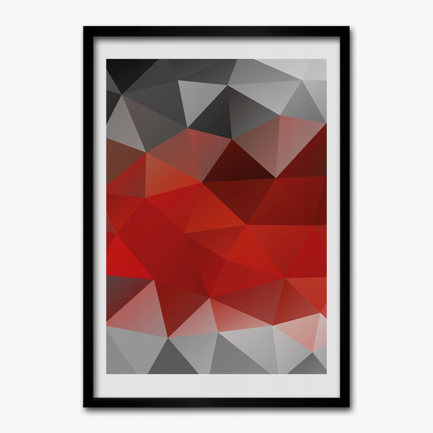 Obraz s rámom Mdf Abstraktná geometria 50x70 cm