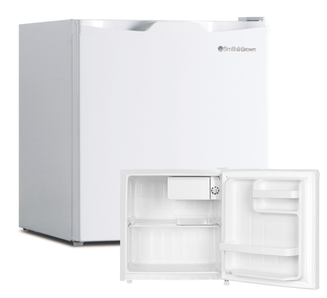 Mała lodówka chłodziarka 46L hotelowa minibar Smith&Brown SFMF-111-WE3