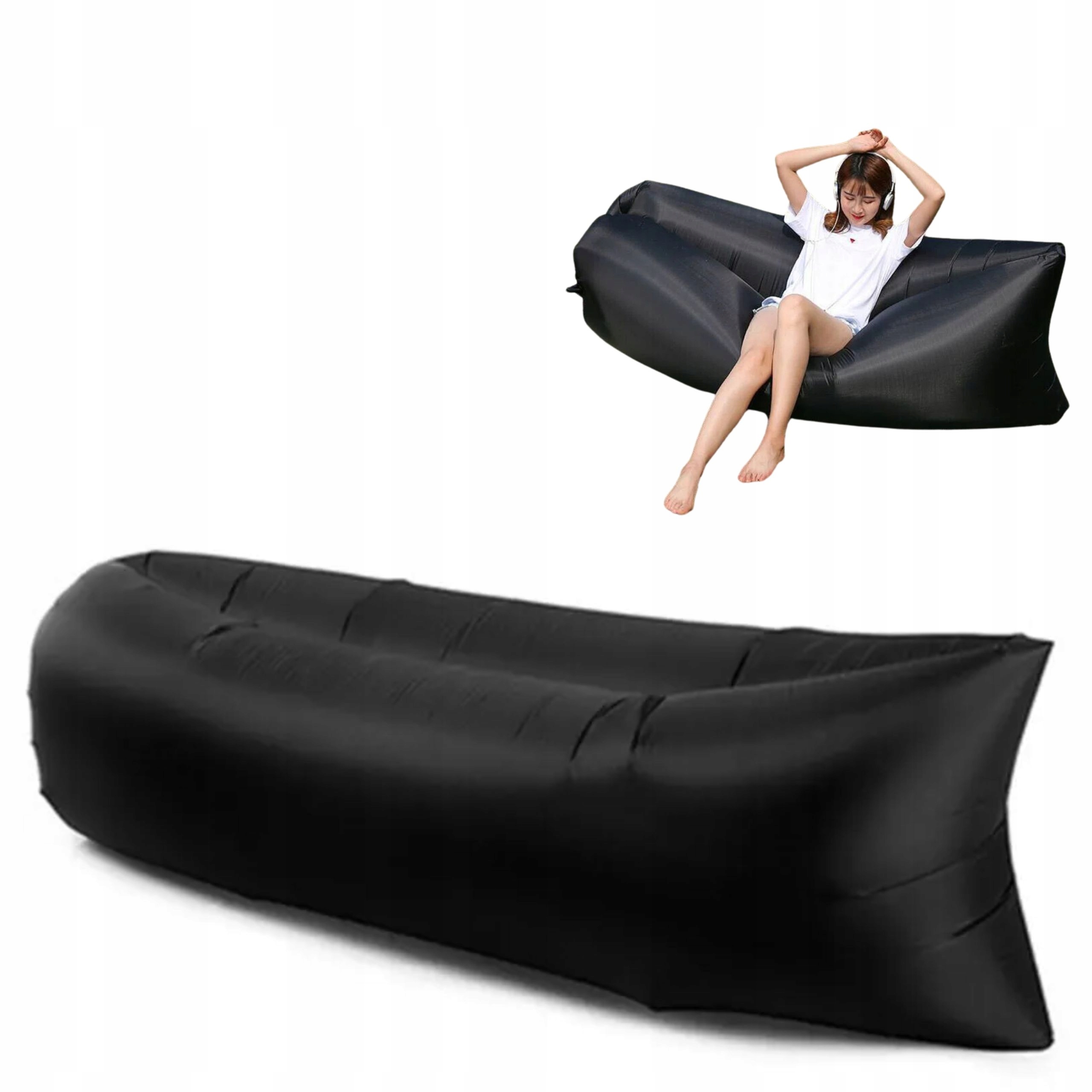 Lazy Bag Sofa na Powietrze Plaże Materac Leżak Nadmuchiwana Sofa Rozkładana Stan opakowania oryginalne