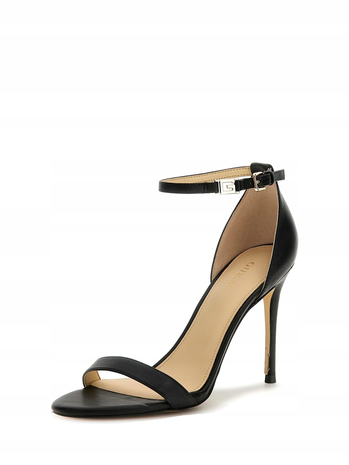 Dámské sandály Guess FL8KIL LEA03 Black Kabail 38, Černá